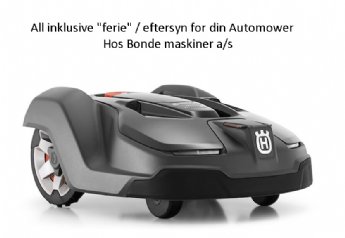 salg af Automower All inklusive vinterferie