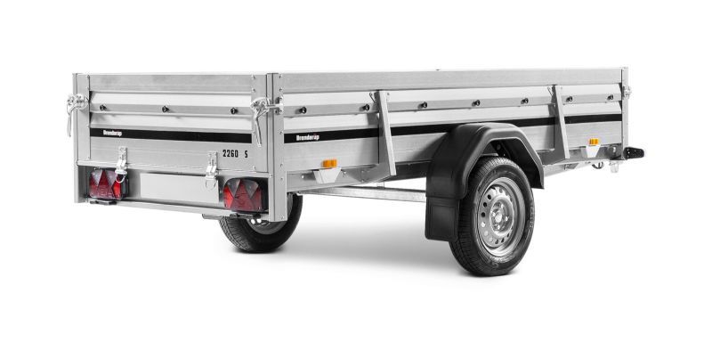 salg af Brenderup 2260 WSUB trailer med tip