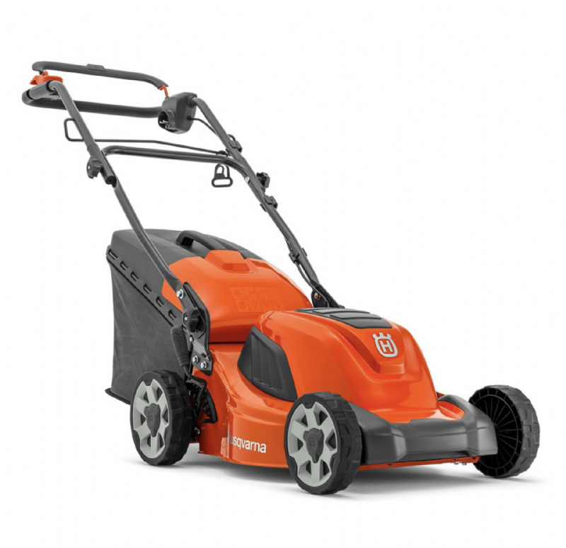 salg af Husqvarna LC 141C plæneklipper
