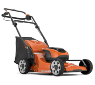 salg af Husqvarna LC 142iS med batteri og oplader
