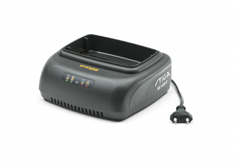 salg af Stiga EC 430 F hurtiglader